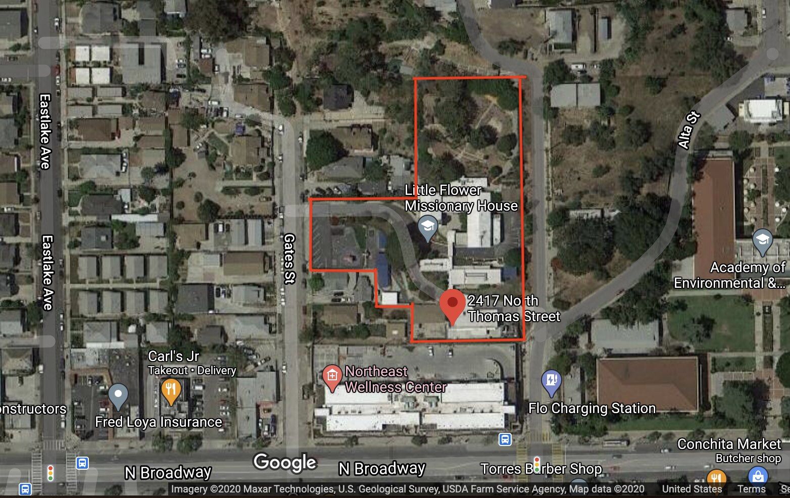 Former Carmelite campus